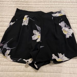 Cute Lined Flowy Shorts